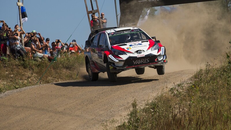 WRC18 Finlandia. Day 2: Tanak, Toyota