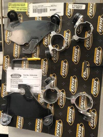 Attacchi sgancio rapido Cupolino Harley XL 1200 C Parts Europe