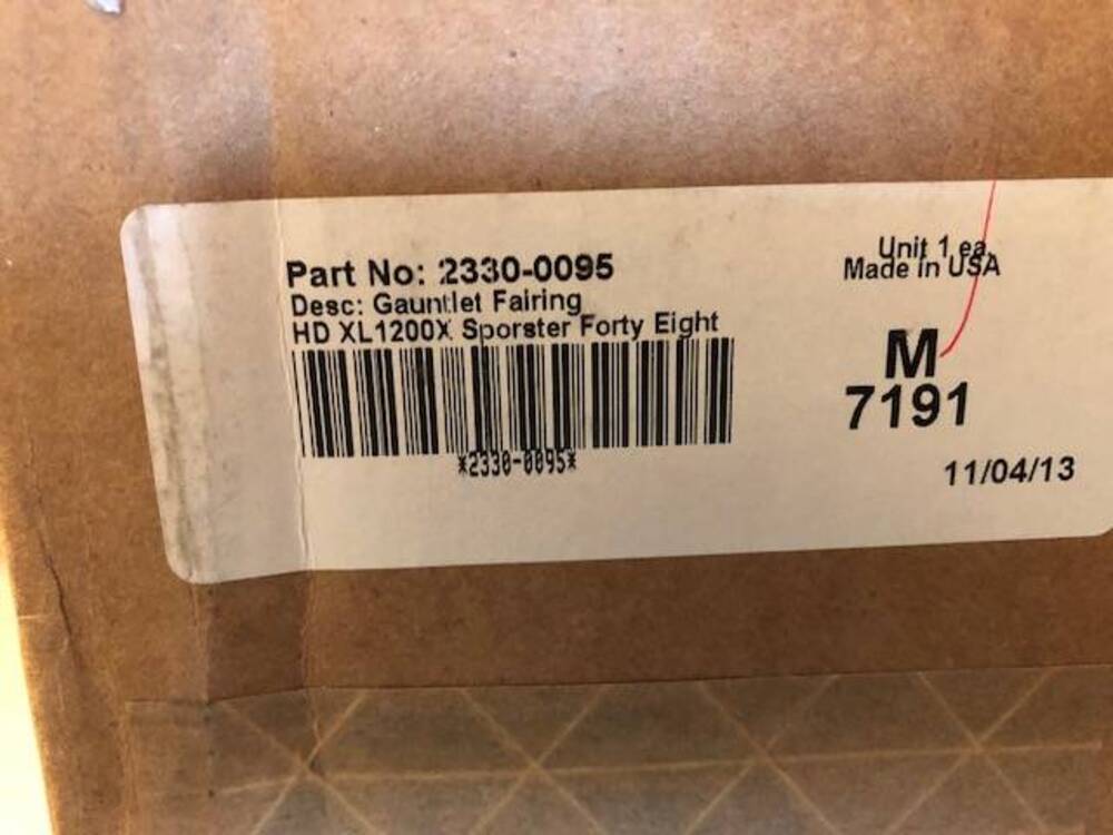 Cupolino Harley XL 1200 C /XL 1200 X Forty-Eight Parts Europe (2)