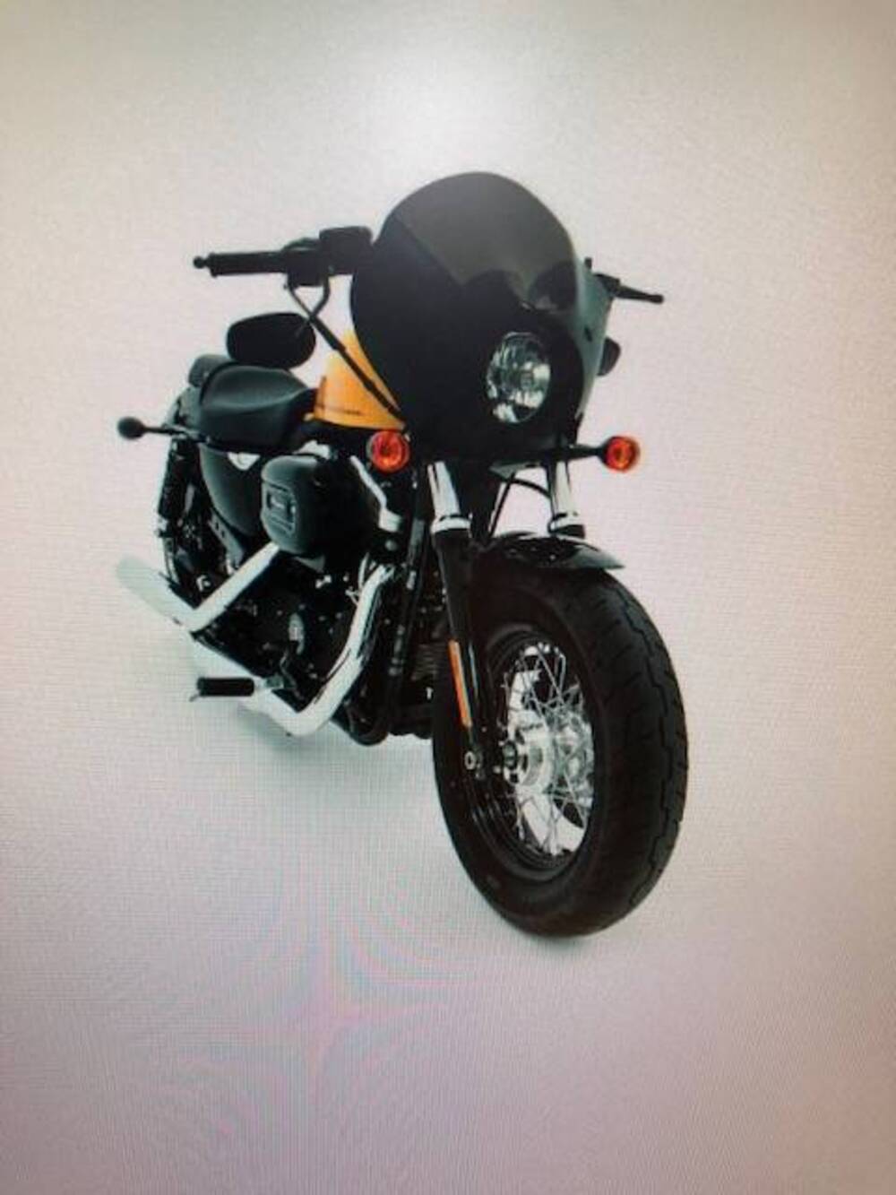 Cupolino Harley XL 1200 C /XL 1200 X Forty-Eight Parts Europe (3)