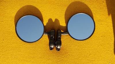 Specchi rotondi neri Universale