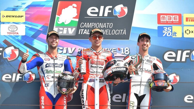 CIV. Quarto round a Misano Adriatico. Si impongono Pirro e Zanetti