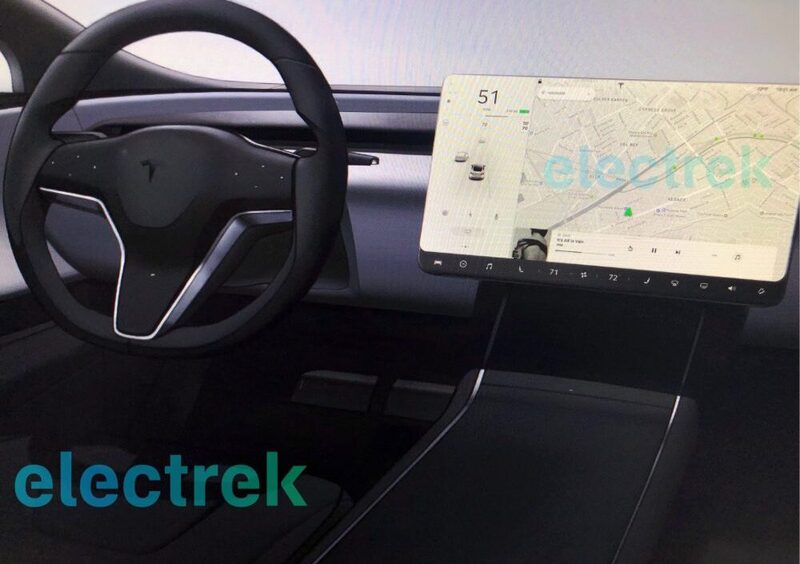 Tesla Model S e Model X, nuovi interni in linea con la Model 3