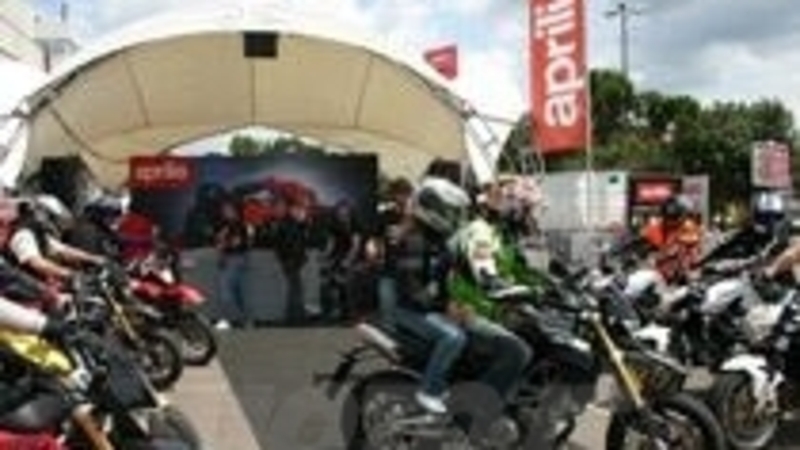 Test ride Aprilia e Moto Guzzi