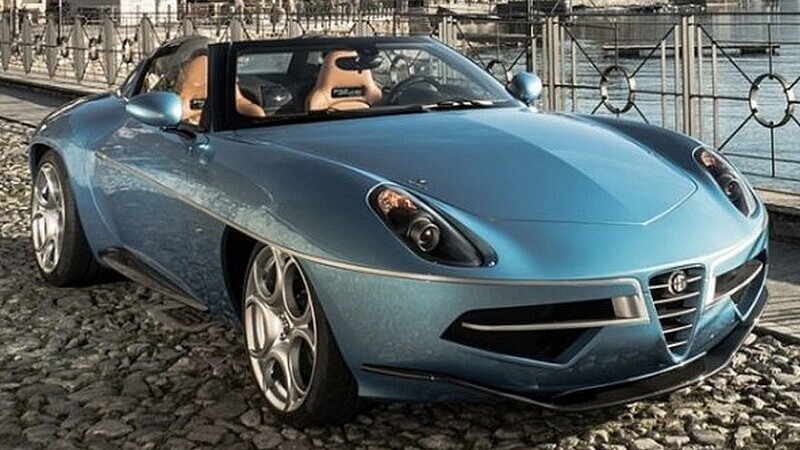 Alfa Romeo Disco Volante diventa Spyder