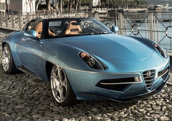 Alfa Romeo Disco Volante diventa Spyder