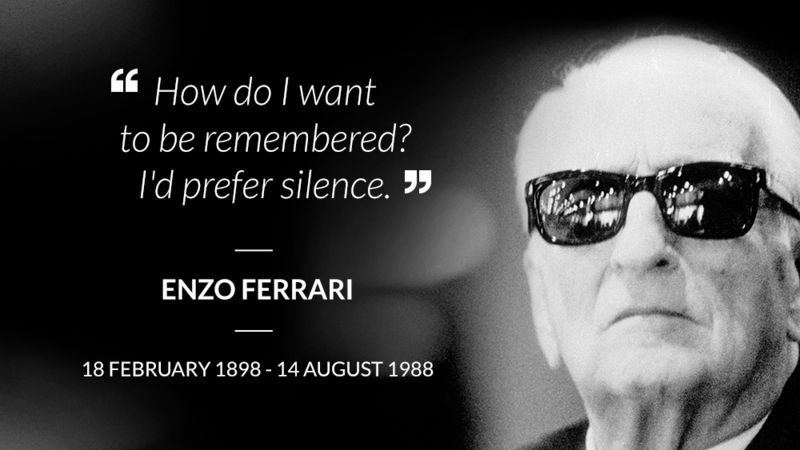 Enzo Ferrari, il ricordo a 30 anni dalla scomparsa