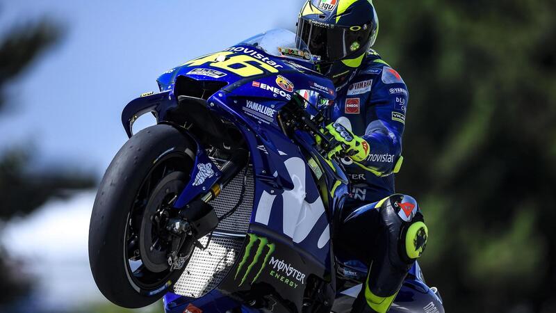 MotoGP 2018. Rossi: "Vado costantemente...piano"