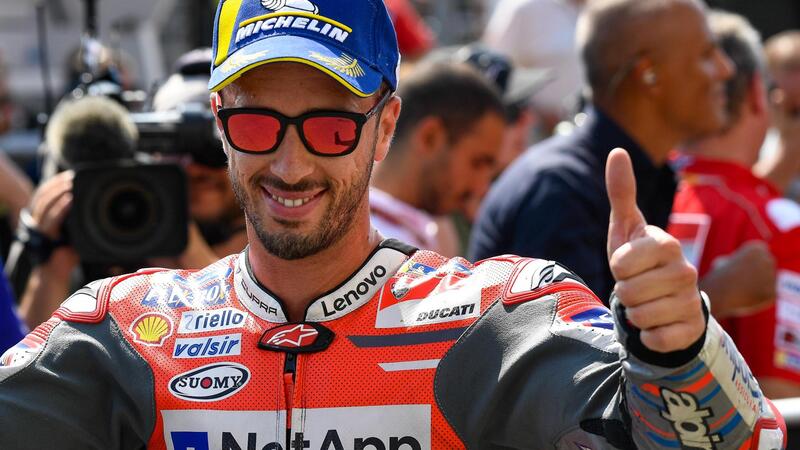 MotoGP 2018. Dovizioso: "Mi sento un gran figo"