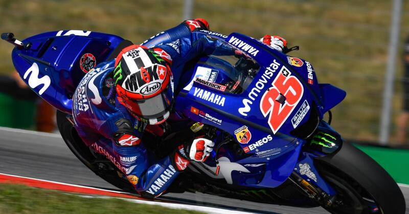 MotoGP 2018. Vi&ntilde;ales - Forcada: volano gli stracci