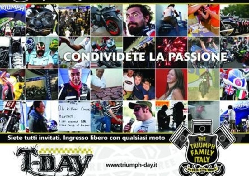 Torna il Triumph Day. Quest&#039;anno dal 9 all&#039;11 luglio