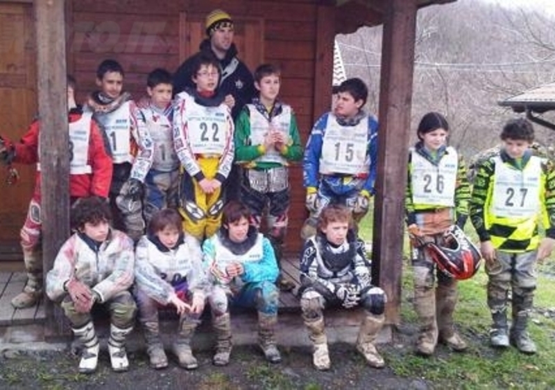 All&rsquo;insegna del maltempo il 2&deg; appuntamento  della scuola avviamento enduro 