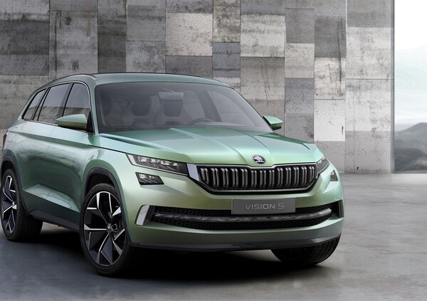 VisionS Concept: così sarà il SUV ibrido di Skoda