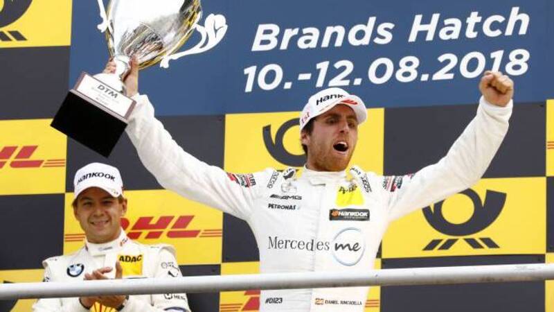 DTM &#039;18 Brands Hatch, Gara1: la prima di Juncadella [video]