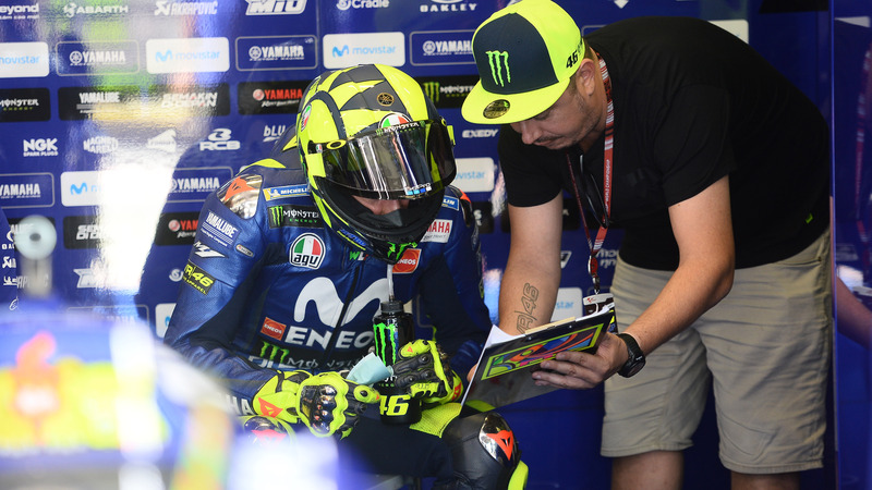 MotoGP 2018. Rossi: &quot;Mi sono anche divertito...&quot;