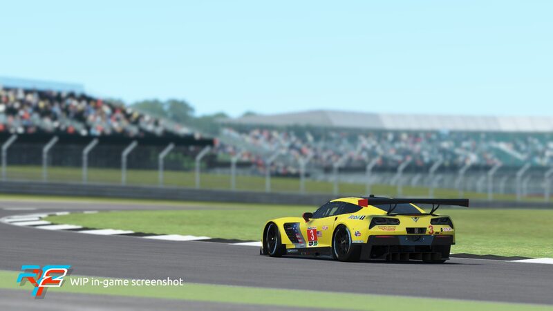 rFactor 2, la prova della Corvette C7R GTE [Video]