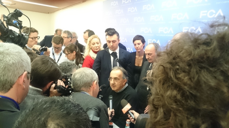 Marchionne al Salone di Ginevra: &laquo;Riportare l&rsquo;Alfa in F1, mi piacerebbe molto&raquo;