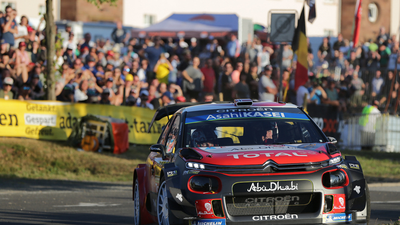 WRC 2018/Citroen. Germania 1. Un Rally da prendere con le molle. Breen 8&deg;, Ostberg 11&deg;