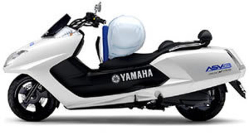 L&rsquo;Airbag per scooter e i brevetti Yamaha