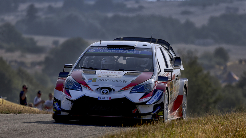 WRC18 Germania. Demolizioni controllate Tanak-Toyota