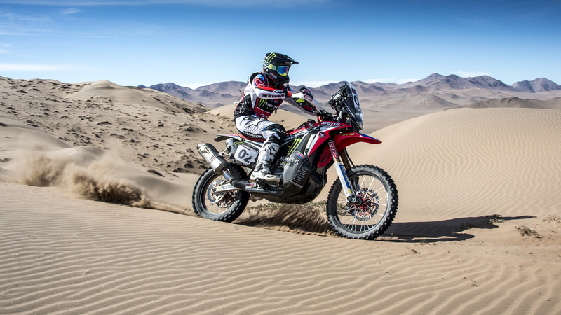 Qatar Cross-Country Rally. Burrascoso Atacama Rally. Vince Kevin Benavides (Honda)