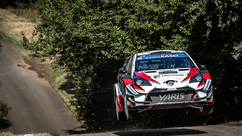 WRC18 Germania. Tanak-Toyota, sferzata micidiale al Mondiale