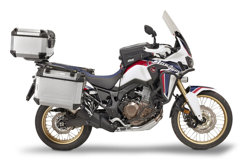 GiVi a Motodays con la sua linea di borse per l&#039;Africa Twin