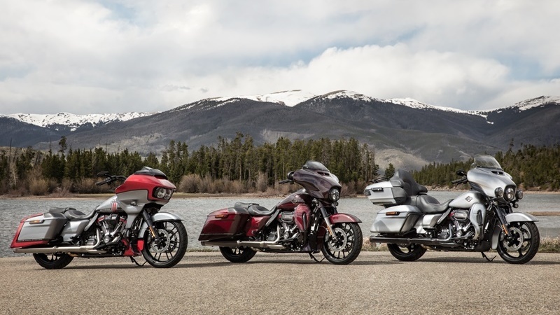 Tre nuove Harley-Davidson CVO: Limited, Street Glide e Road Glide 2019