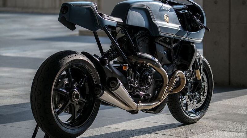 Ducati Monster 1200S &quot;The Indigo Flyer&quot; da Rough Crafts