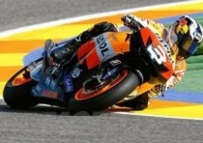 Qualifiche del GP di Jerez, Pedrosa in pole, Rossi quarto