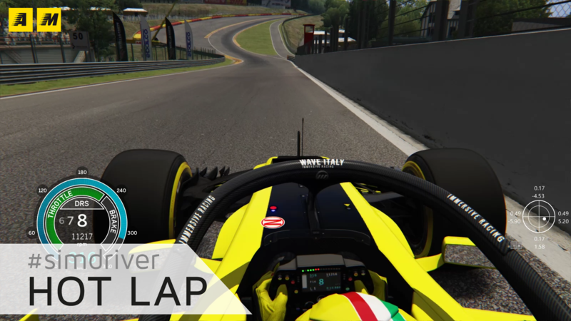 F1, GP Belgio 2018: un giro a Spa sul simulatore Assetto Corsa [Video]