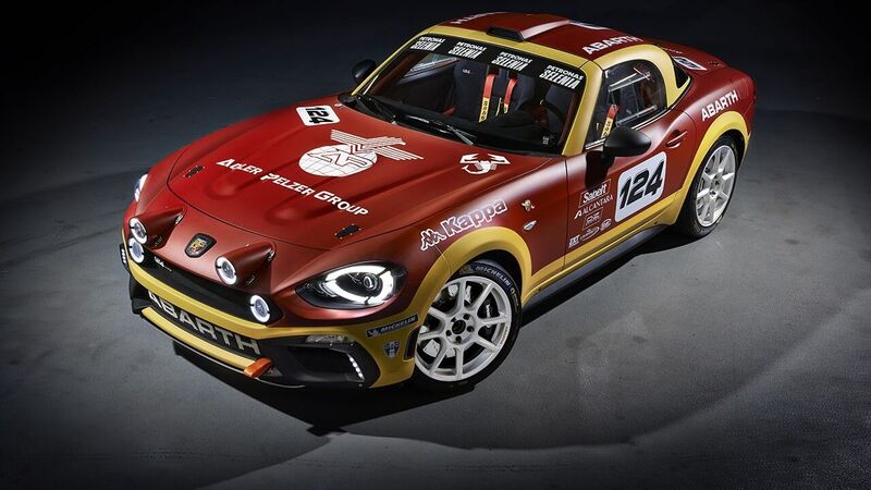 Abarth 124 rally, lo Scorpione torna alle corse su strada