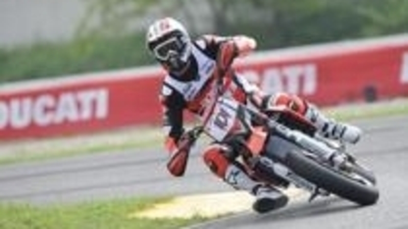 Supermoto, Van Den Bosh vince il GP  di Lombardia