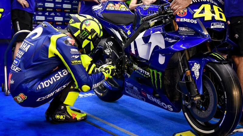 MotoGP 2018. Rossi: &quot;Se &egrave; freddo possiamo essere pi&ugrave; competitivi&quot;