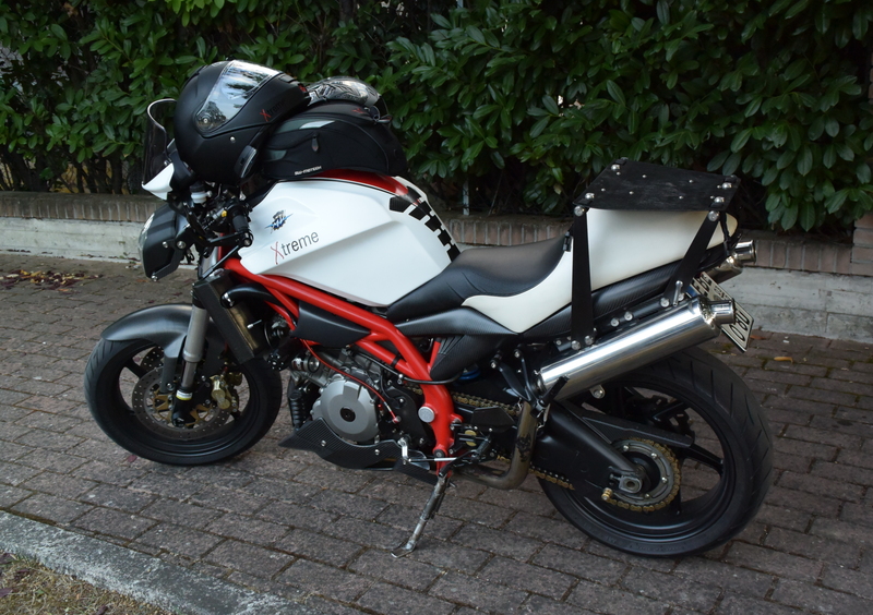 MV Agusta Xtreme avvistata nel paddock di Misano. Che moto &egrave;?