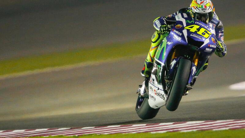 MotoGP. Qatar test. Rossi: "La Yamaha &egrave; competitiva anche qui"