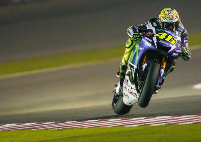 MotoGP. Qatar test. Rossi: La Yamaha è competitiva anche qui