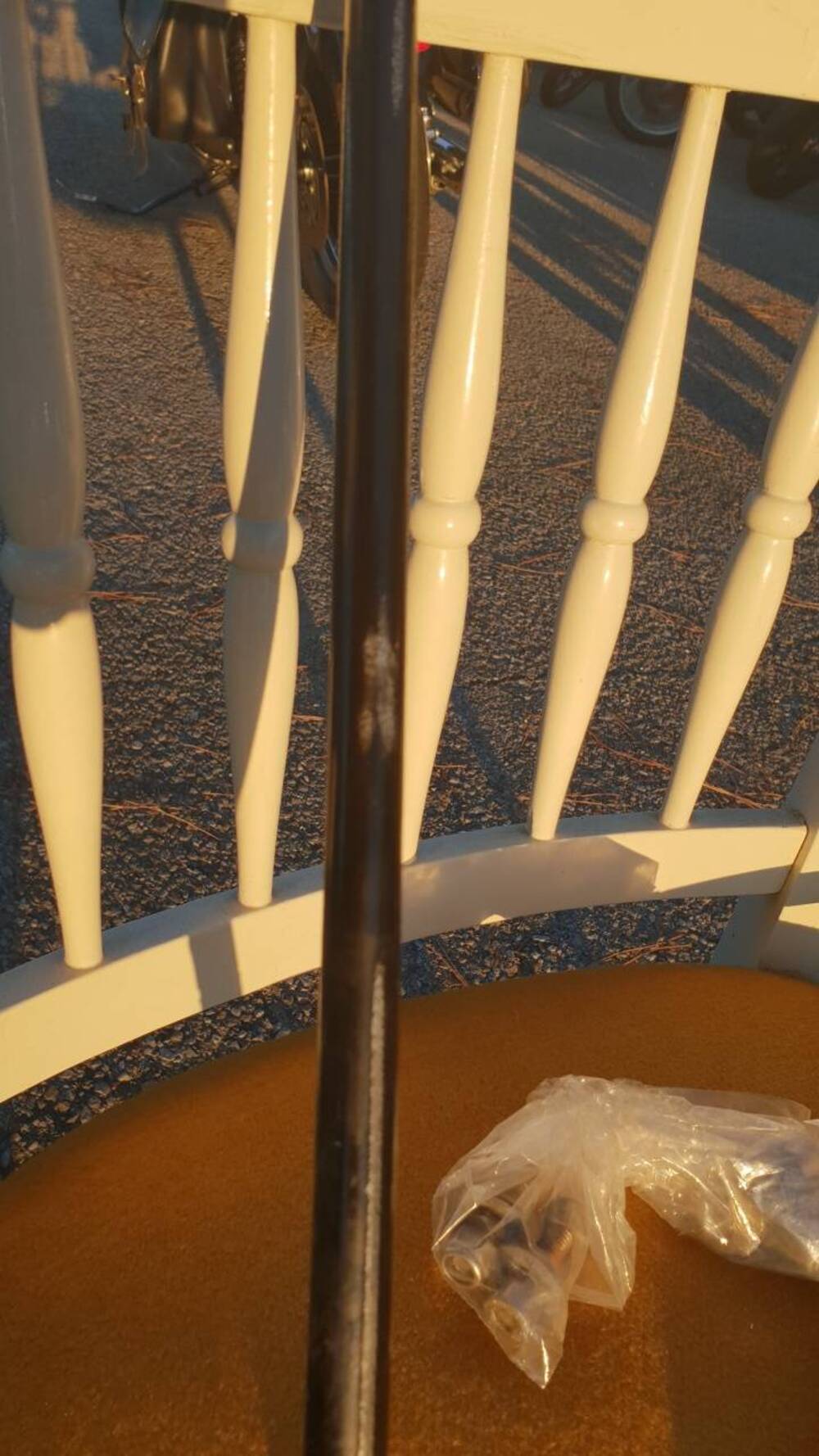 Sissy bar nero Moto Custom (2)