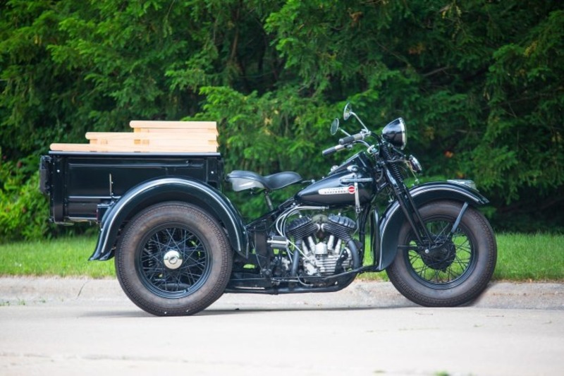 Harley Davidson Servi-Car 1947 all&#039;asta