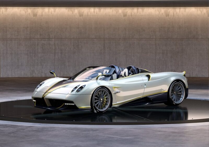 Huayra Roadster Gyrfalcon. Svelata a Pebble Beach