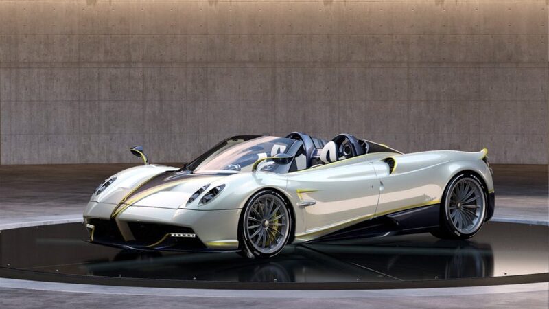 Huayra Roadster Gyrfalcon. Svelata a Pebble Beach