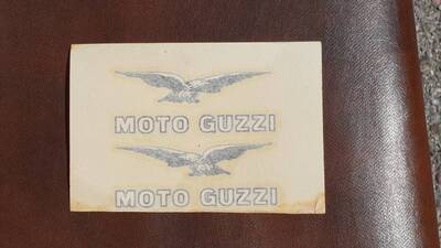 Adesivi bianchi Moto Guzzi
