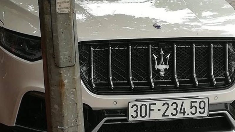 Maserati: lo strano SUV che si aggira ad Hanoi