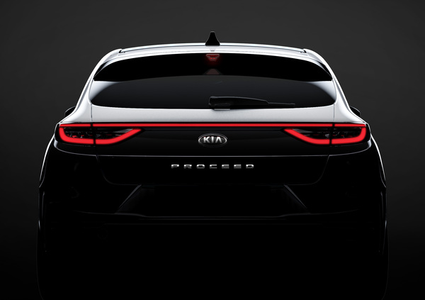 Kia Proceed, prima immagine della shooting brake