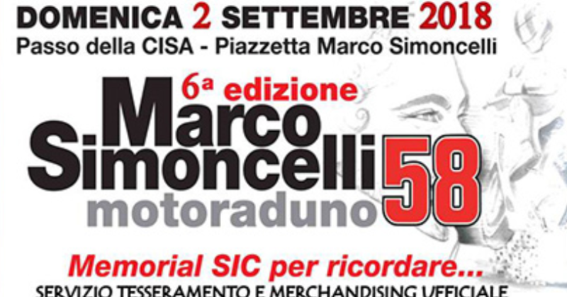 Sesto motoraduno in memoria di Marco Simoncelli