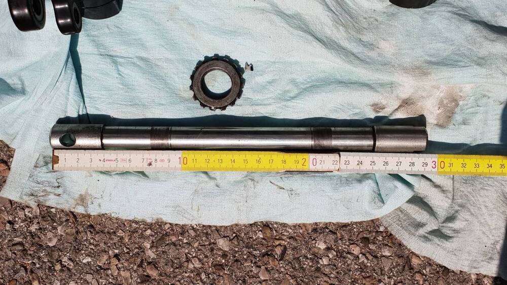 Forcella completa con piastra e perno Harley Davidson (12)