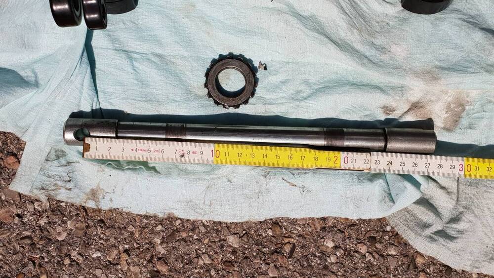 Forcella completa con piastra e perno Harley Davidson (13)