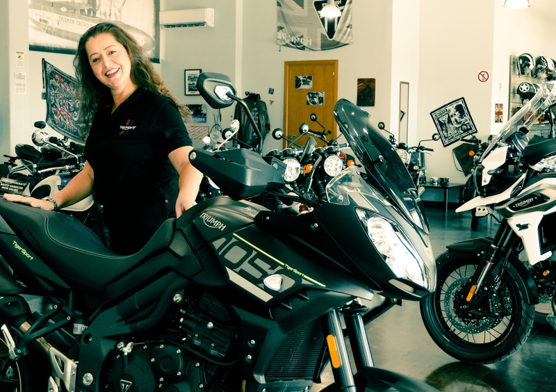 Storie di Concessionari. Patrizia Tanasi, responsabile vendite Triumph Sicilia