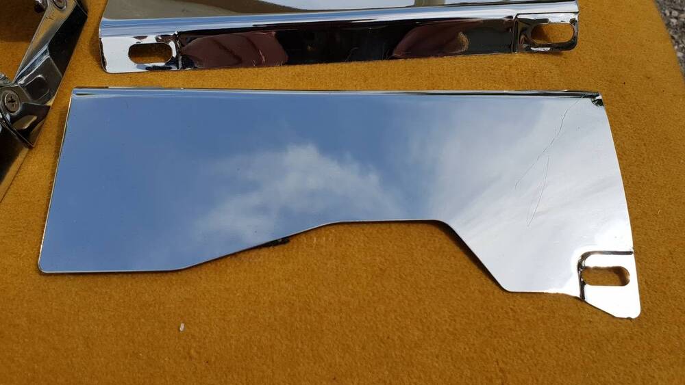 Coperchio cromato forcelle Harley Sportster K 58 Harley-Davidson (3)