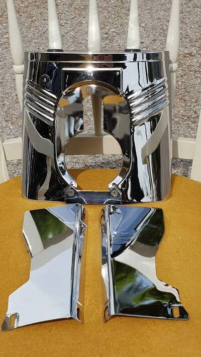 Coperchio cromato forcelle Harley Sportster K 58 Harley-Davidson